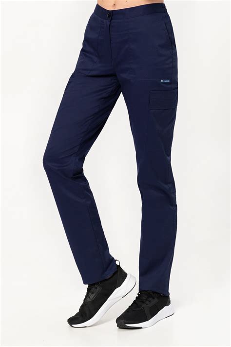 navy blue scrub pants.